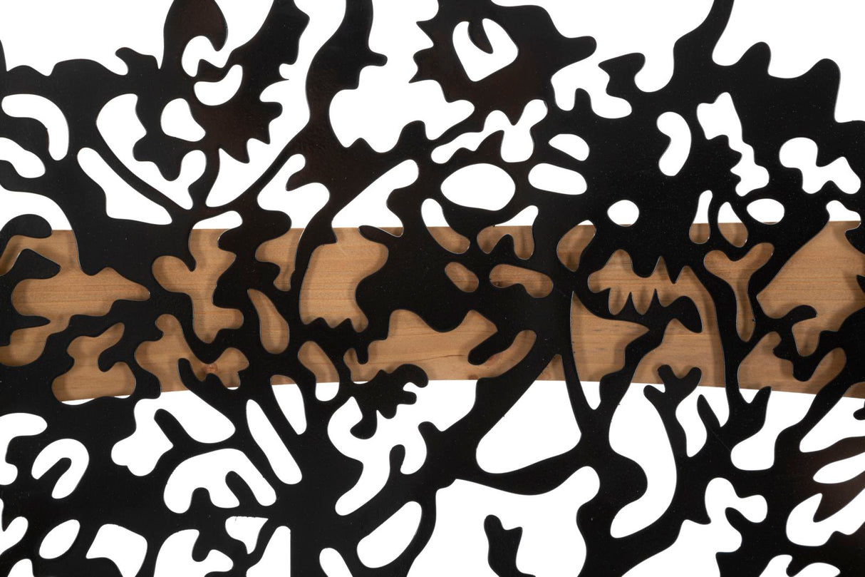 PANNELLO DA MURO TREE FERRO E WOOD SET 3PZ - FERRETTI