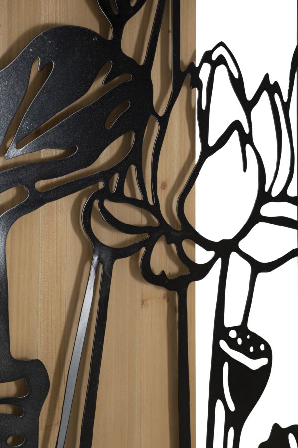 PANNELLO DA MURO LOTUS FERRO E WOOD - FERRETTI