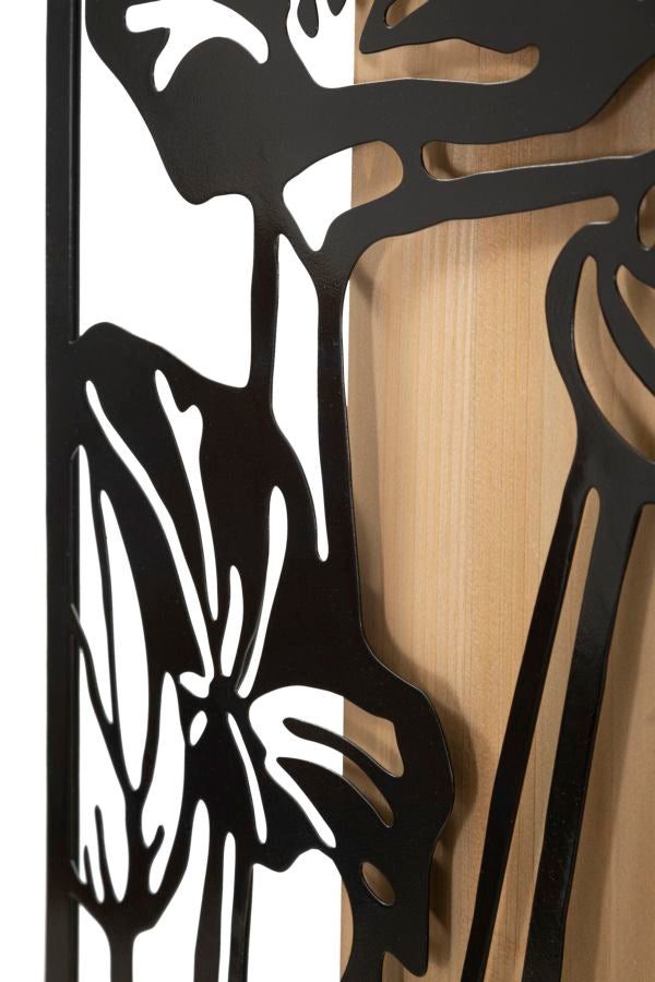 PANNELLO DA MURO LOTUS FERRO E WOOD - FERRETTI