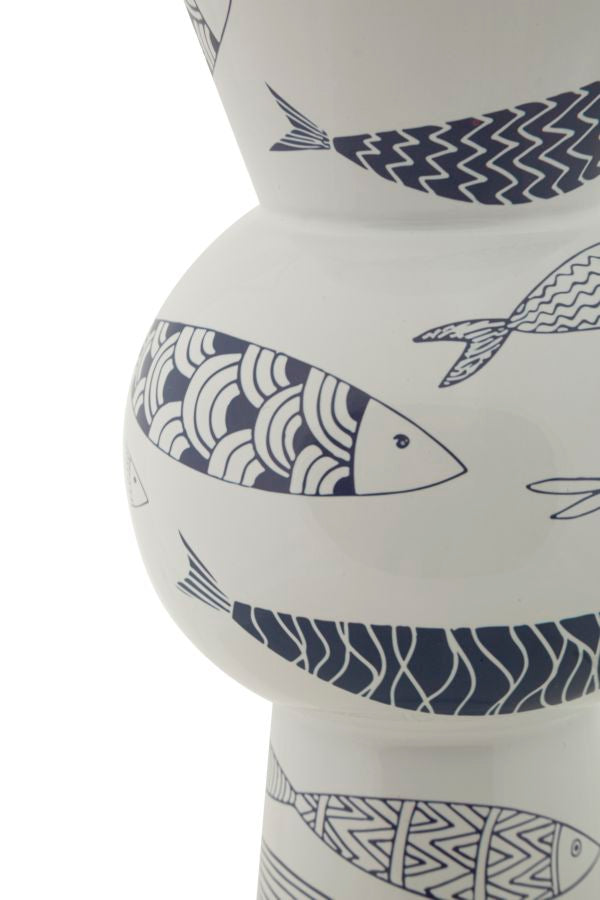 VASO CERAMICA FISH TALL - FERRETTI