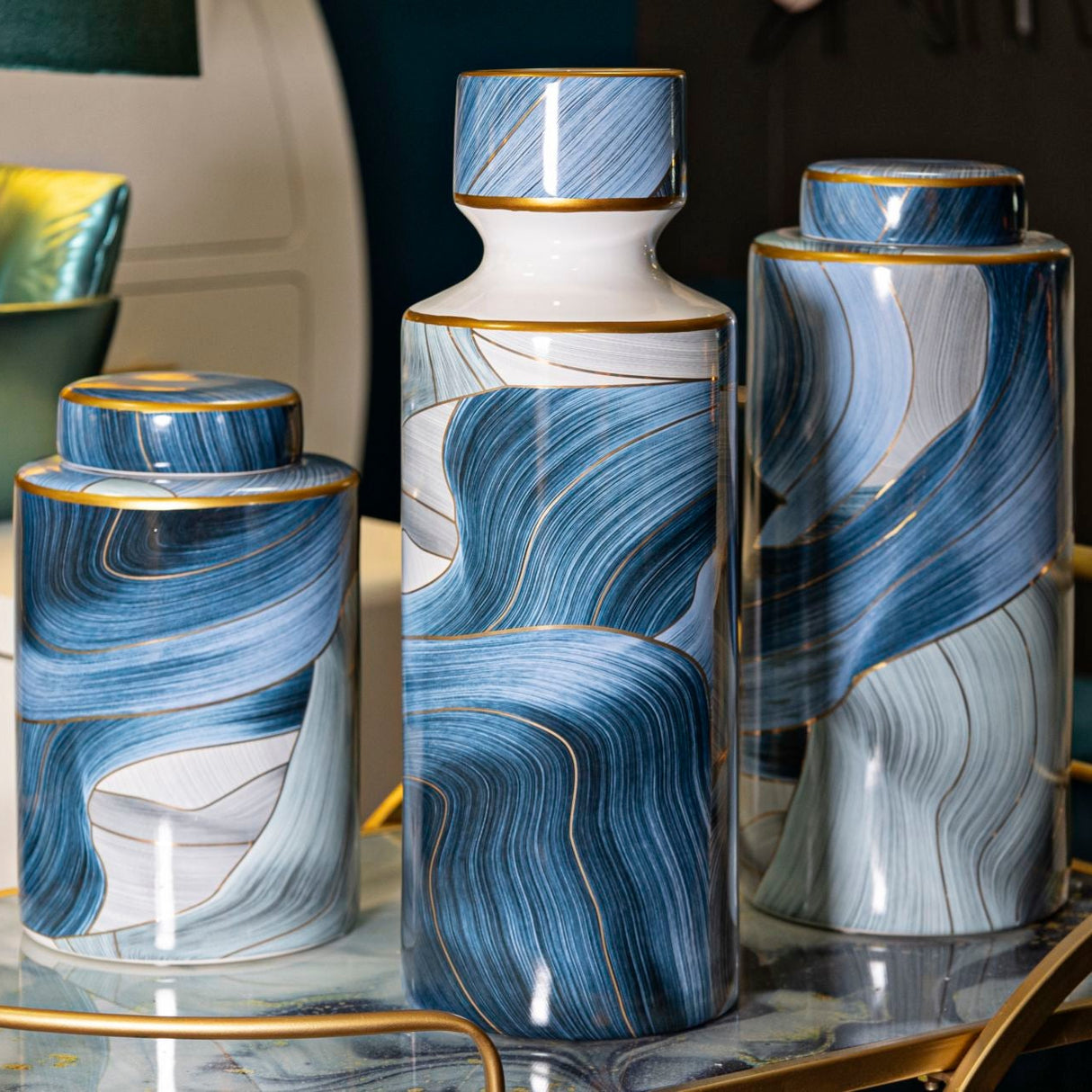 VASO CERAMICA ELEGANT TALL - FERRETTI