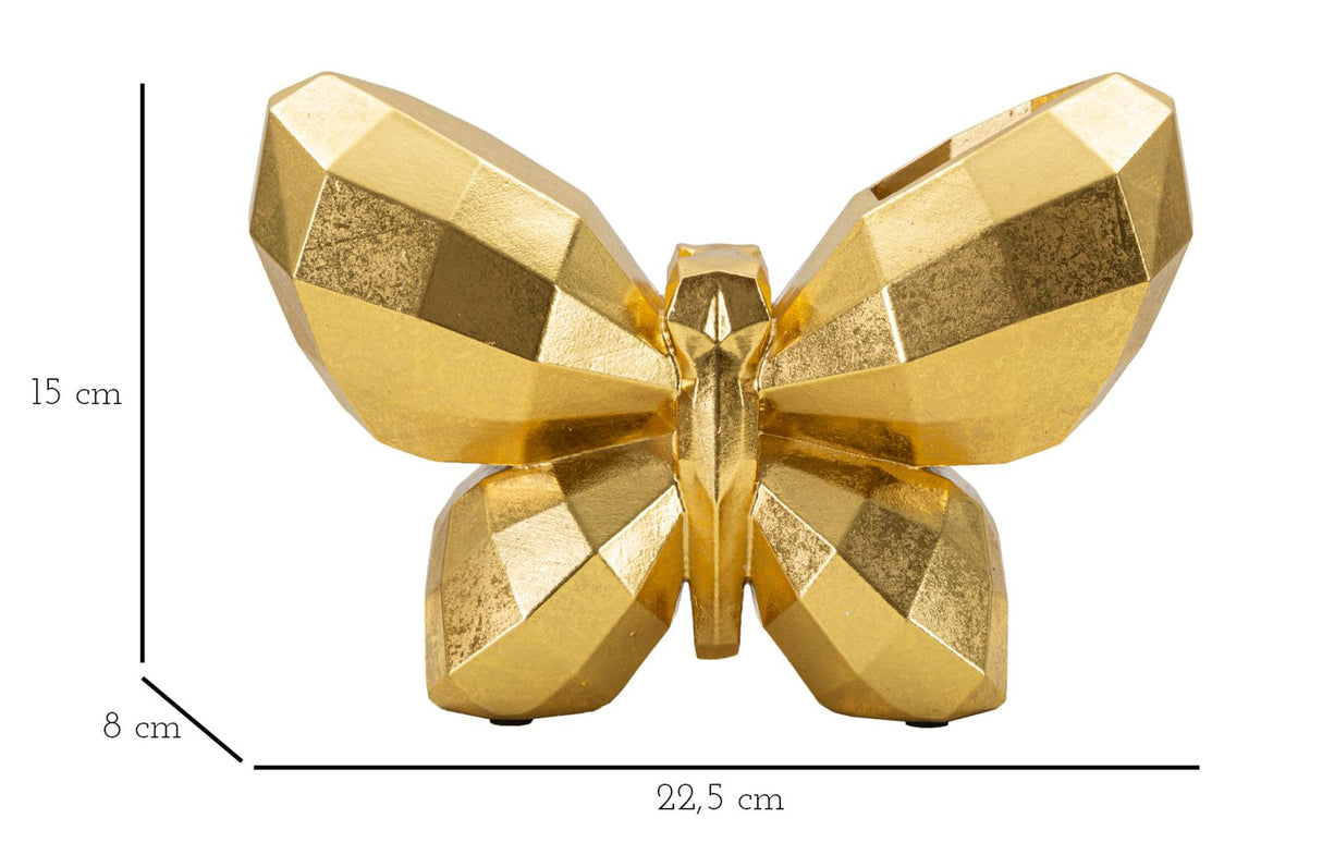 VASO BUTTERFLY GOLD - FERRETTI