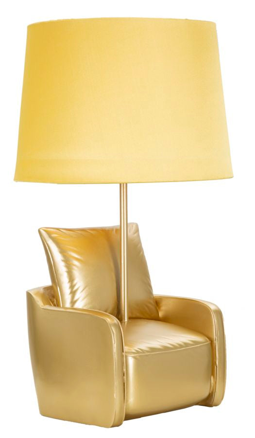 LAMPADA DA COMODINO MIDCENTURY GIALLA - FERRETTI