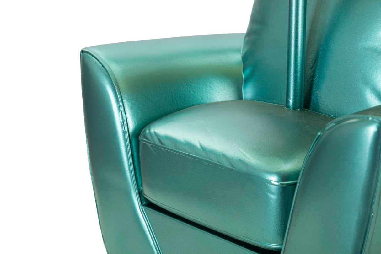 LAMPADA DA COMODINO MIDCENTURY TURCHESE - FERRETTI