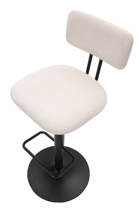 SGABELLO BAR LIGHT BIANCO - FERRETTI