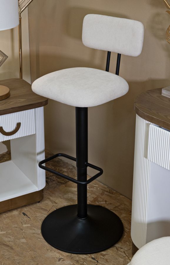 SGABELLO BAR LIGHT BIANCO - FERRETTI