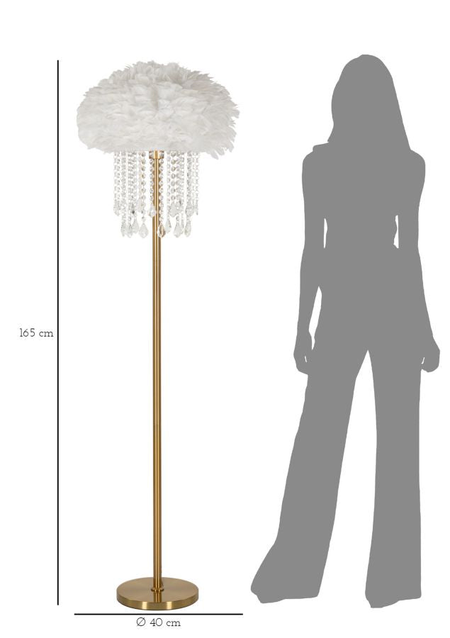 LAMPADA DA TERRA DIAMON - FERRETTI