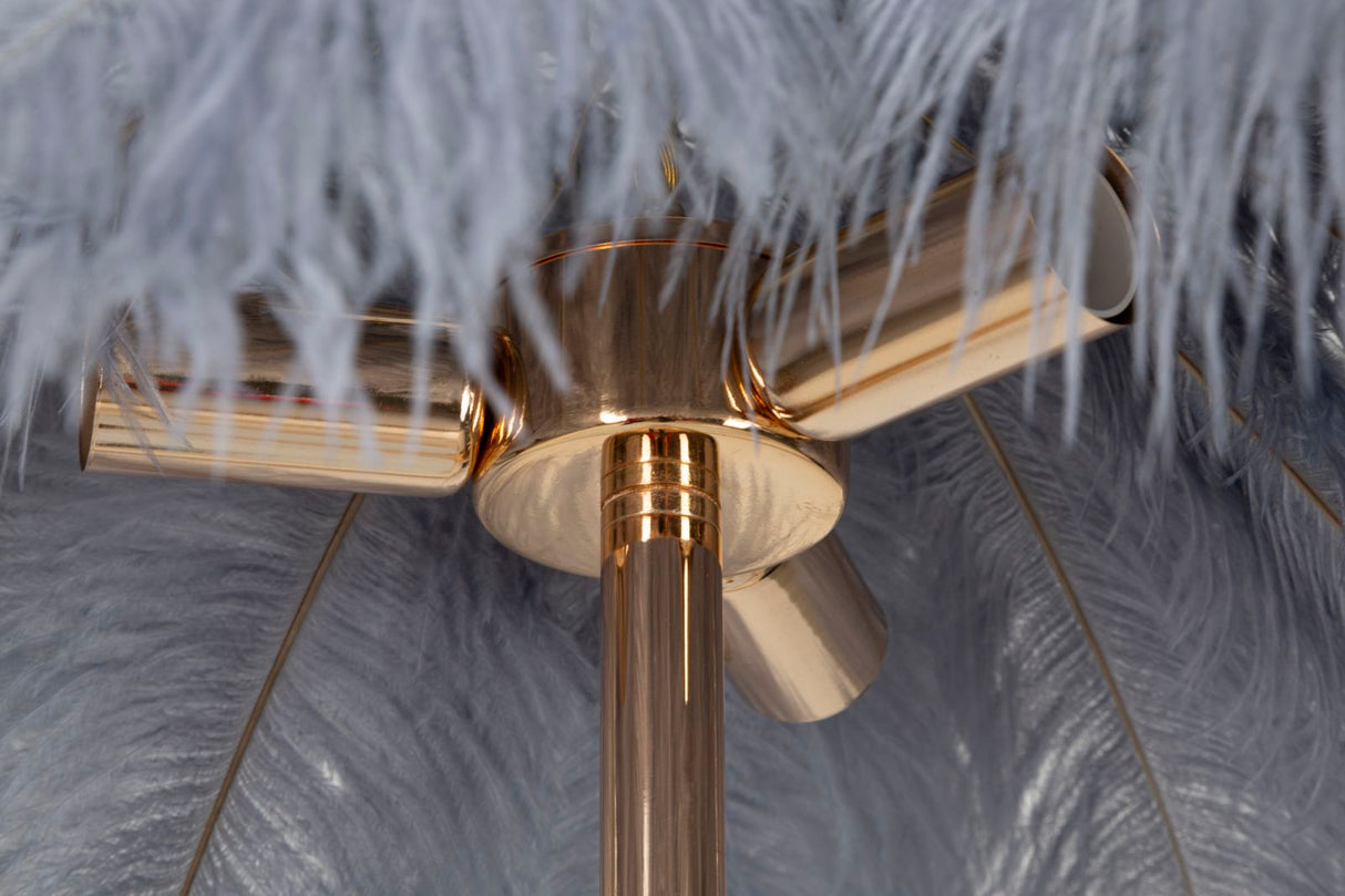 LAMPADA DA TERRA PALM GRIGIA - FERRETTI