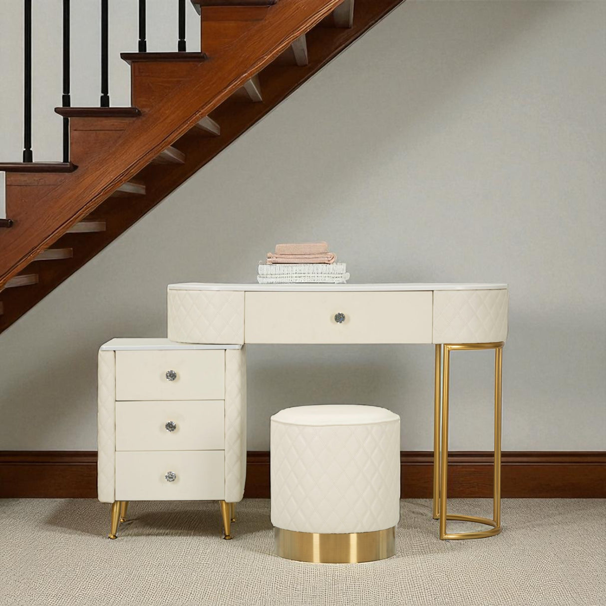 TOELETTA SHARON PANNA C/PUFF - FERRETTI