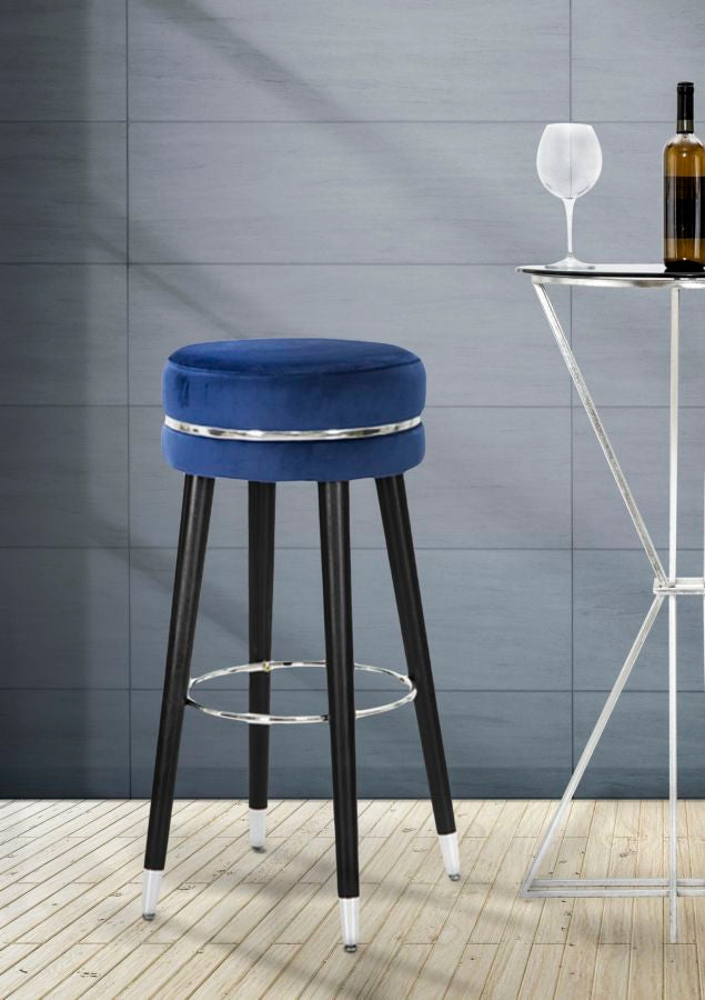 SGABELLO BAR PARIS BLU/SILVER - FERRETTI