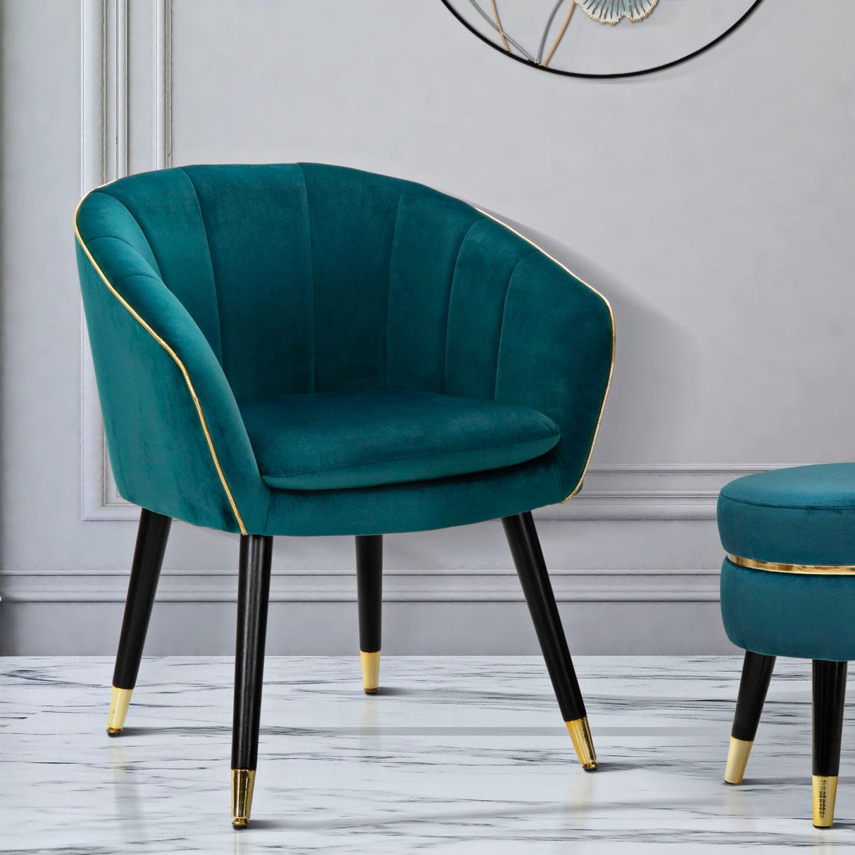 POLTRONA PARIS OTTANIO/GOLD - FERRETTI