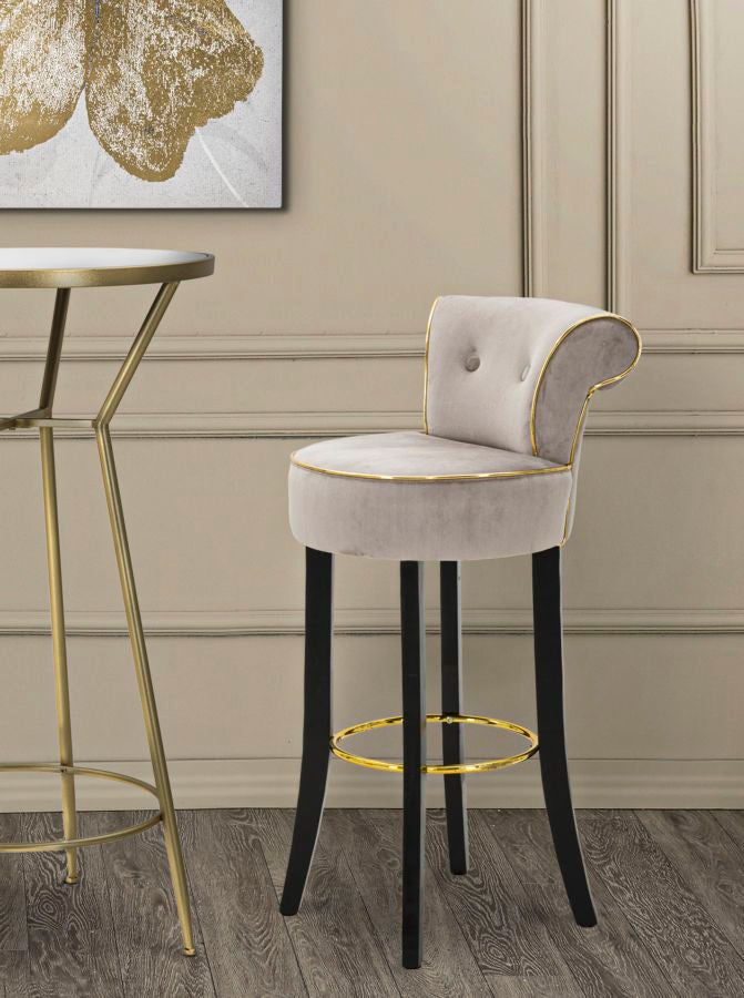 SGABELLO BAR LUXY GRIGIO - FERRETTI