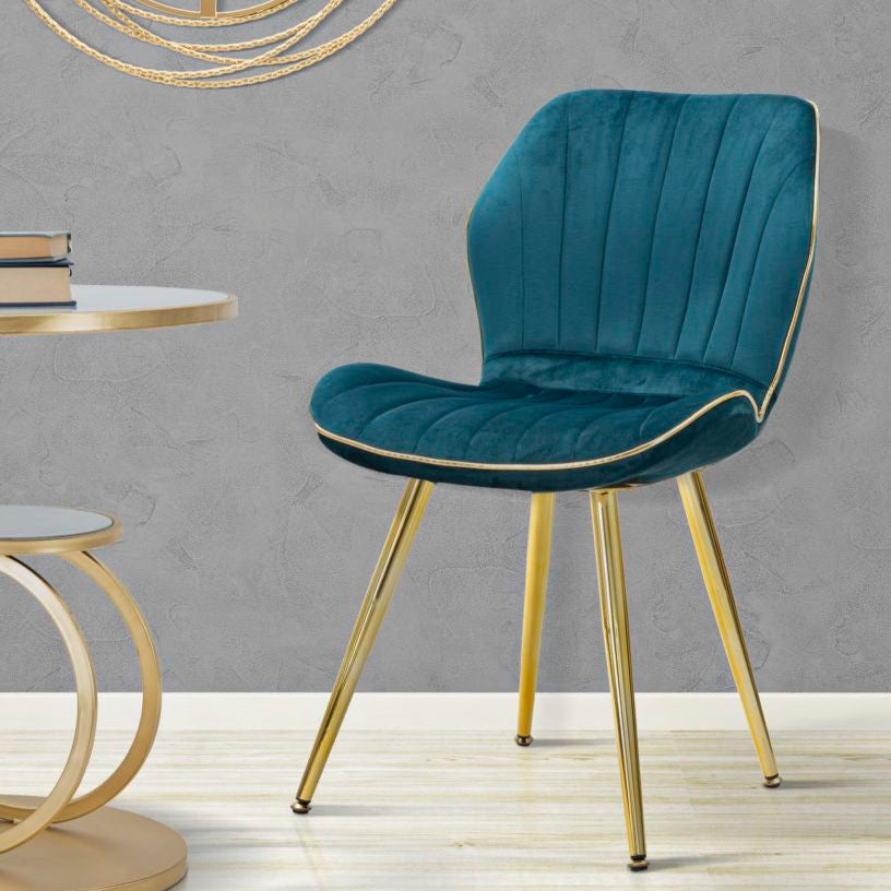 SEDIA PARIS SPACE OTTANIO/GOLD SET 2 PZ - FERRETTI