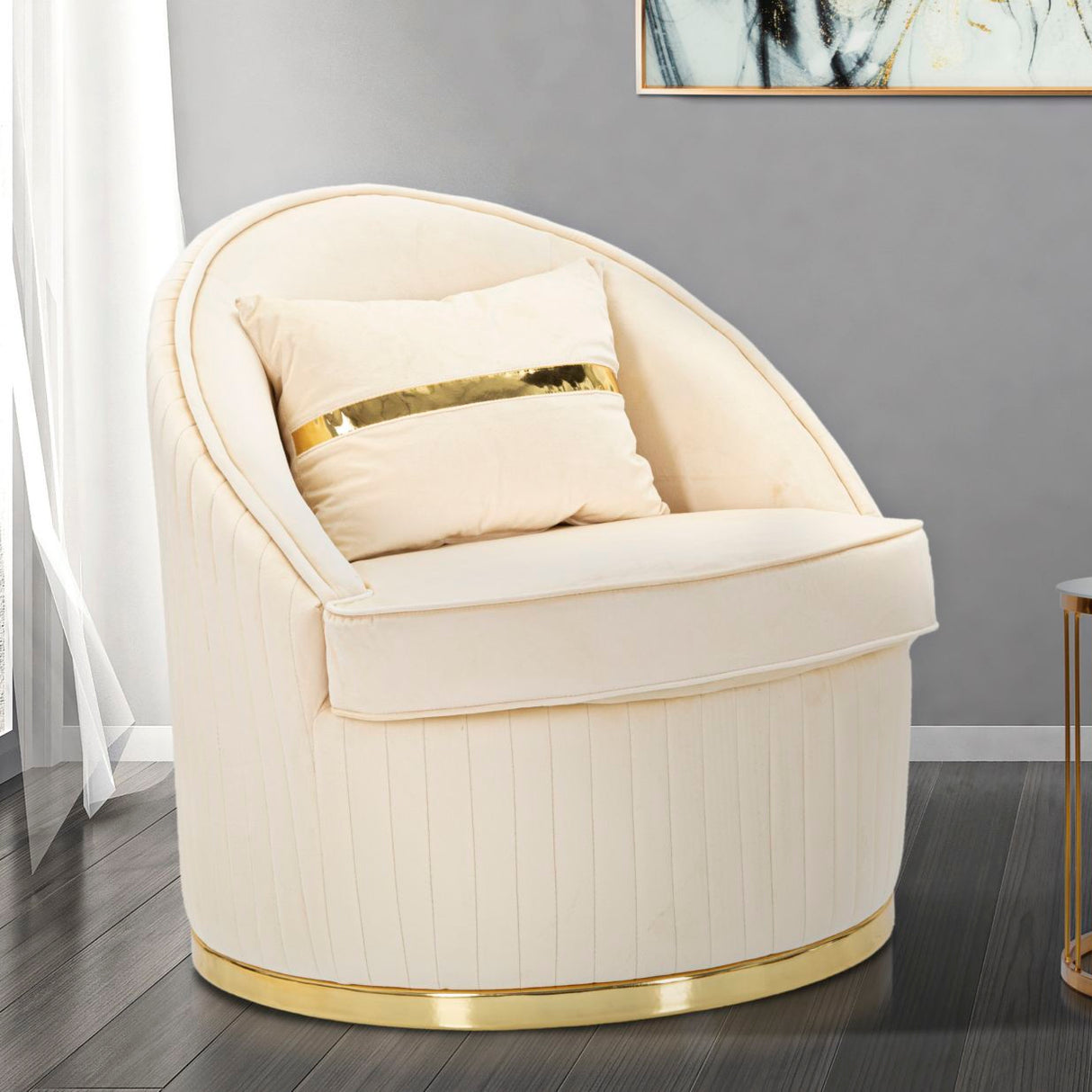 POLTRONA SPACE PLUS CREMA - FERRETTI