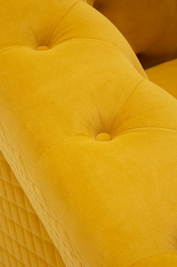 POLTRONA EMY SENAPE C/CUSCINO - FERRETTI