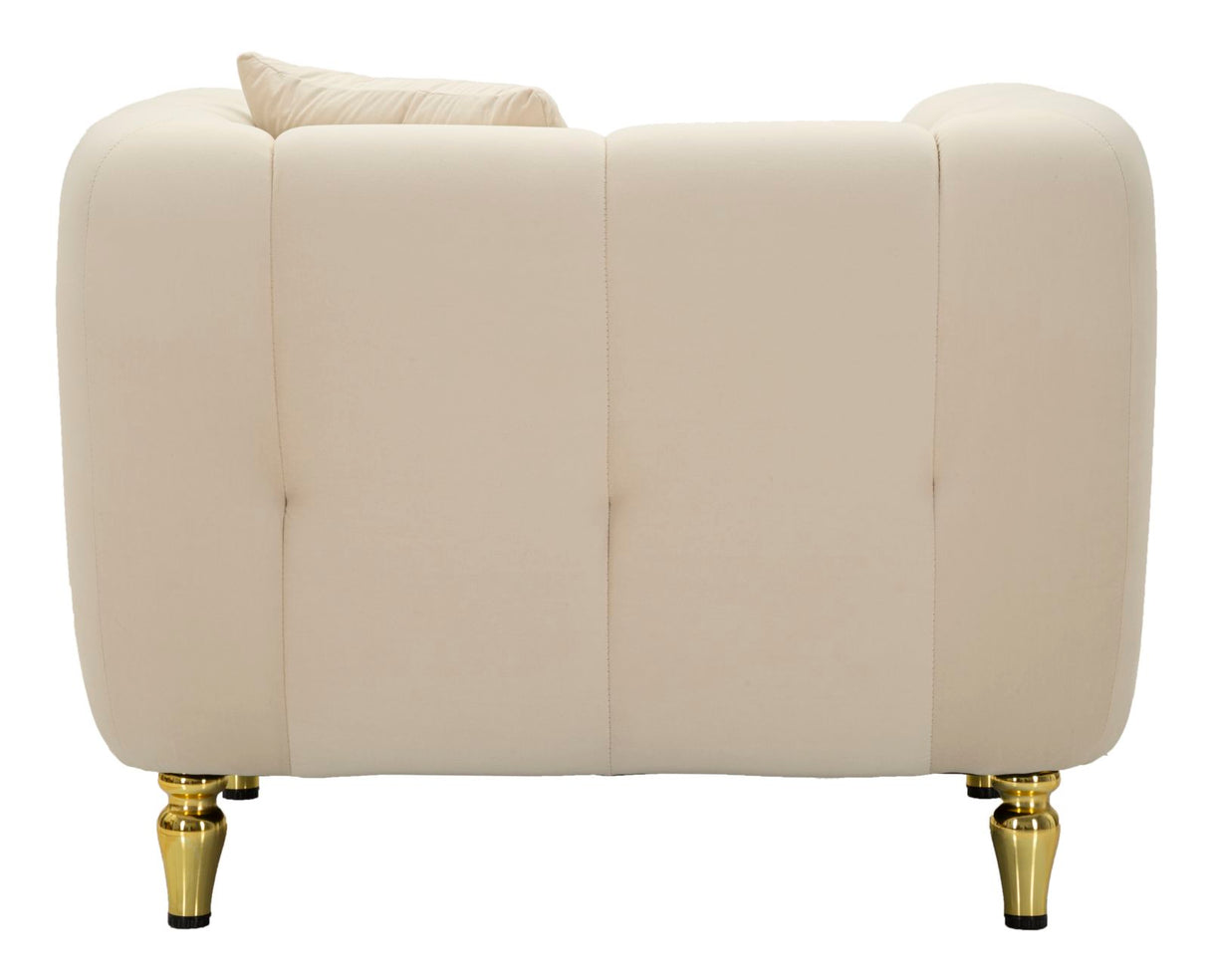 POLTRONA ALMA CREMA C/CUSCINO - FERRETTI