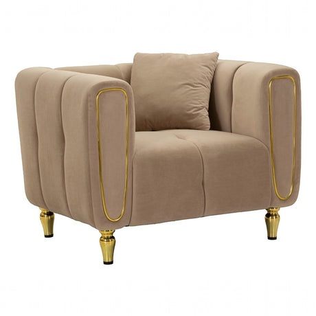 POLTRONA ALMA GRIGIO C/CUSCINO - FERRETTI