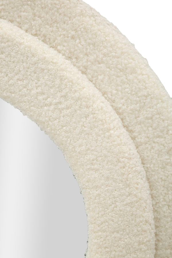 SPECCHIO DA MURO TEDDY CREMA - FERRETTI