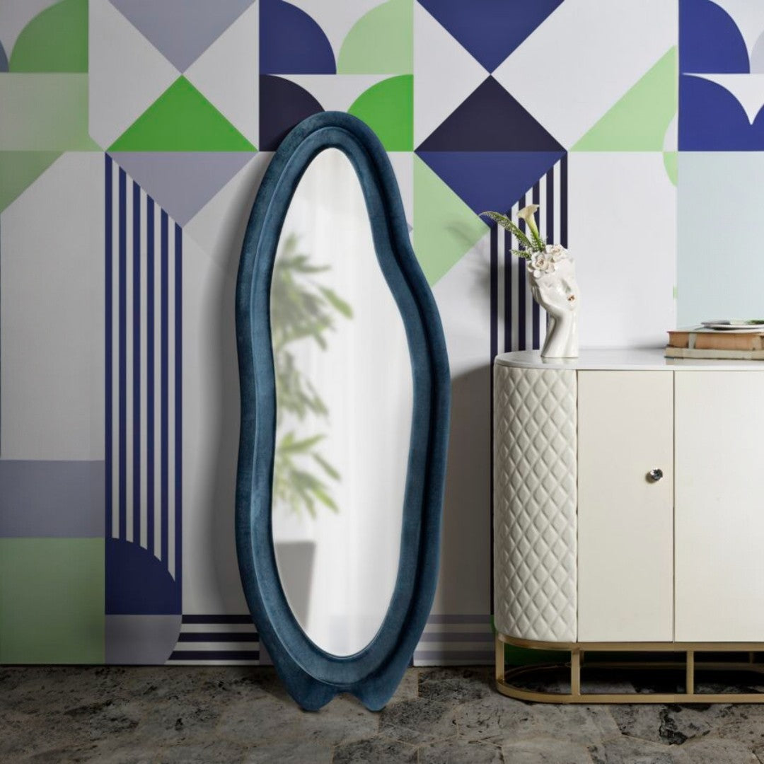 SPECCHIO DA MURO CHANEL BLU - FERRETTI
