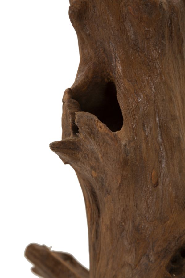 SCULTURA AKAR CM 23X27X64 IN TEAK RICICLATO (PEZZI UNICI - NON RIP. IN SERIE) - FERRETTI