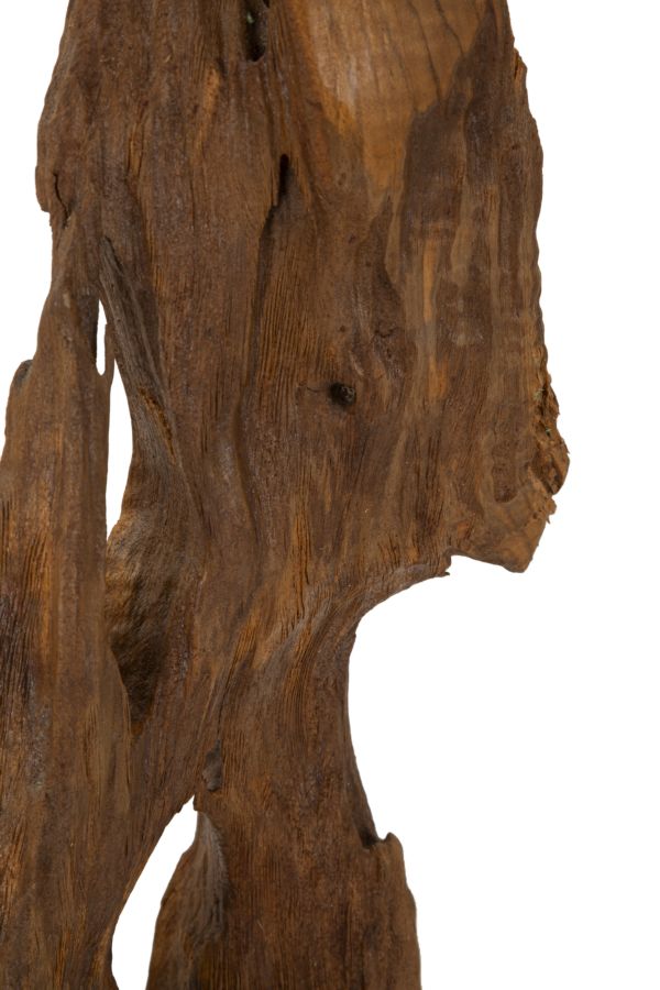 SCULTURA AKAR CM 18X13X55 IN TEAK RICICLATO (PEZZI UNICI - NON RIP. IN SERIE) - FERRETTI