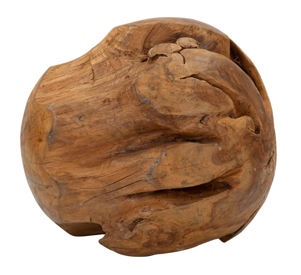 SFERA IN TEAK RICICLATO CM Ø 50 (PEZZI UNICI - NON RIP. IN SERIE) - FERRETTI