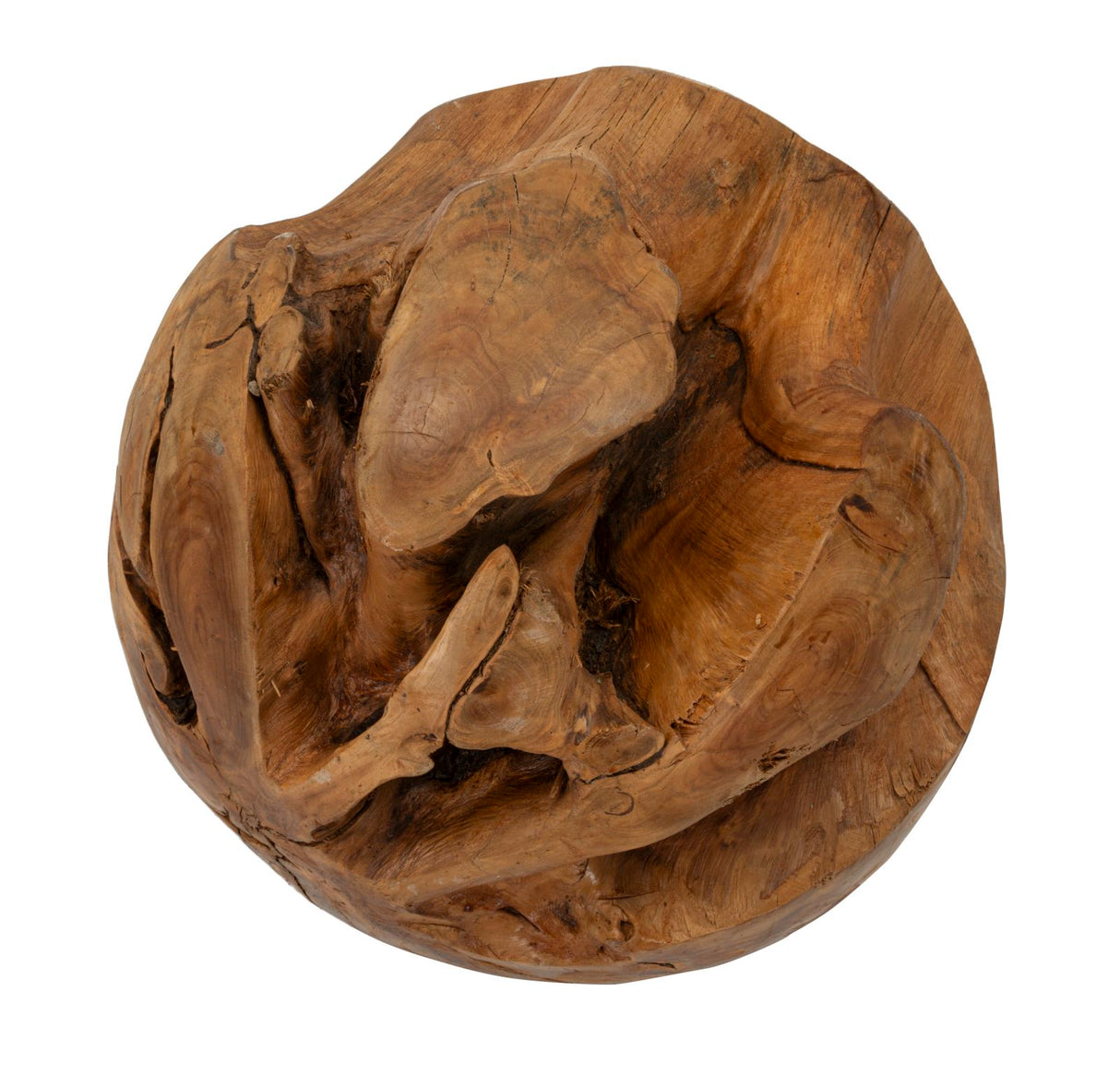 SFERA IN TEAK RICICLATO CM Ø 50 (PEZZI UNICI - NON RIP. IN SERIE) - FERRETTI