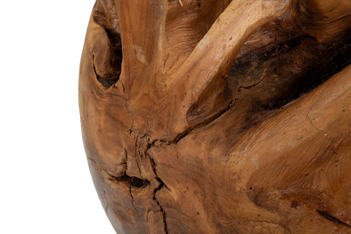 SFERA IN TEAK RICICLATO CM Ø 50 (PEZZI UNICI - NON RIP. IN SERIE) - FERRETTI