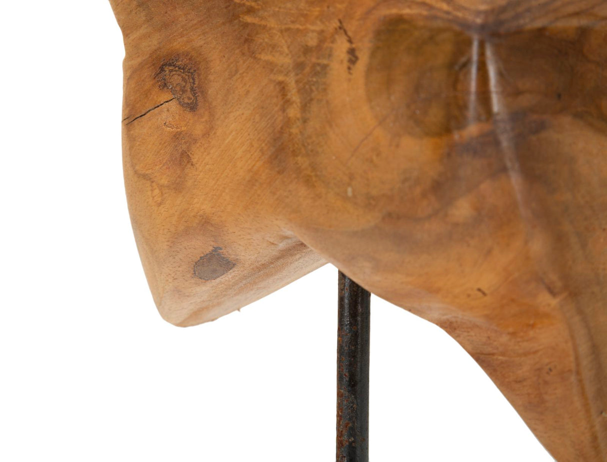 SCULTURA STELLA IN TEAK RICICLATO (PEZZI UNICI - NON RIP. IN SERIE) - FERRETTI