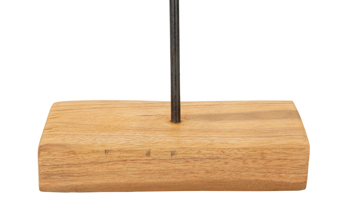 SCULTURA DORAT CM 35X10X58 IN TEAK RICICLATO (PEZZI UNICI - NON RIP. IN SERIE) - FERRETTI