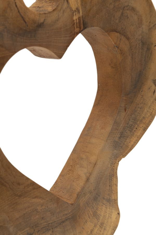 SCULTURA HASI CM 28X10X38 IN TEAK RICICLATO (PEZZI UNICI - NON RIP. IN SERIE) - FERRETTI