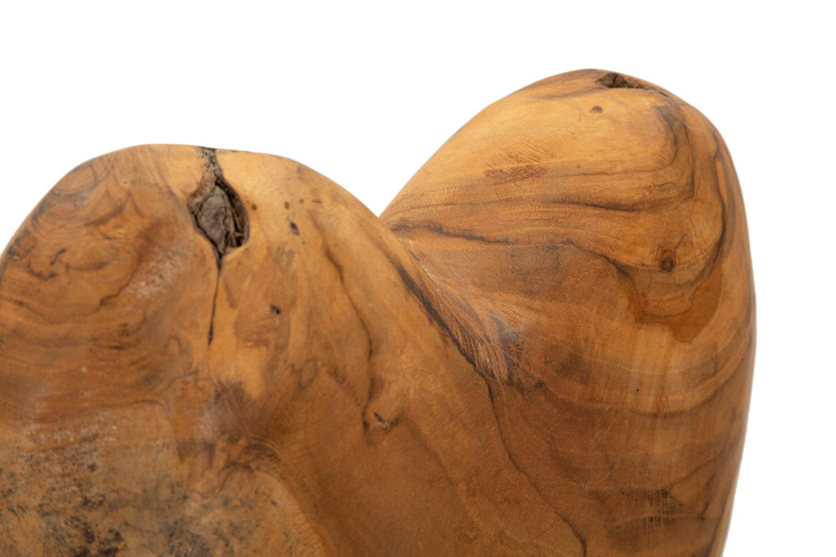 SCULTURA DOBU CM 20X12X37 IN TEAK RICICLATO (PEZZI UNICI - NON RIP. IN SERIE) - FERRETTI