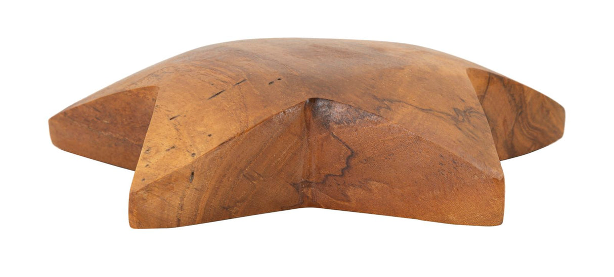 DECORAZIONE BINTANG DA APP.IN TEAK RIC. (PEZZI UNICI-NON RIP. IN SERIE) - FERRETTI