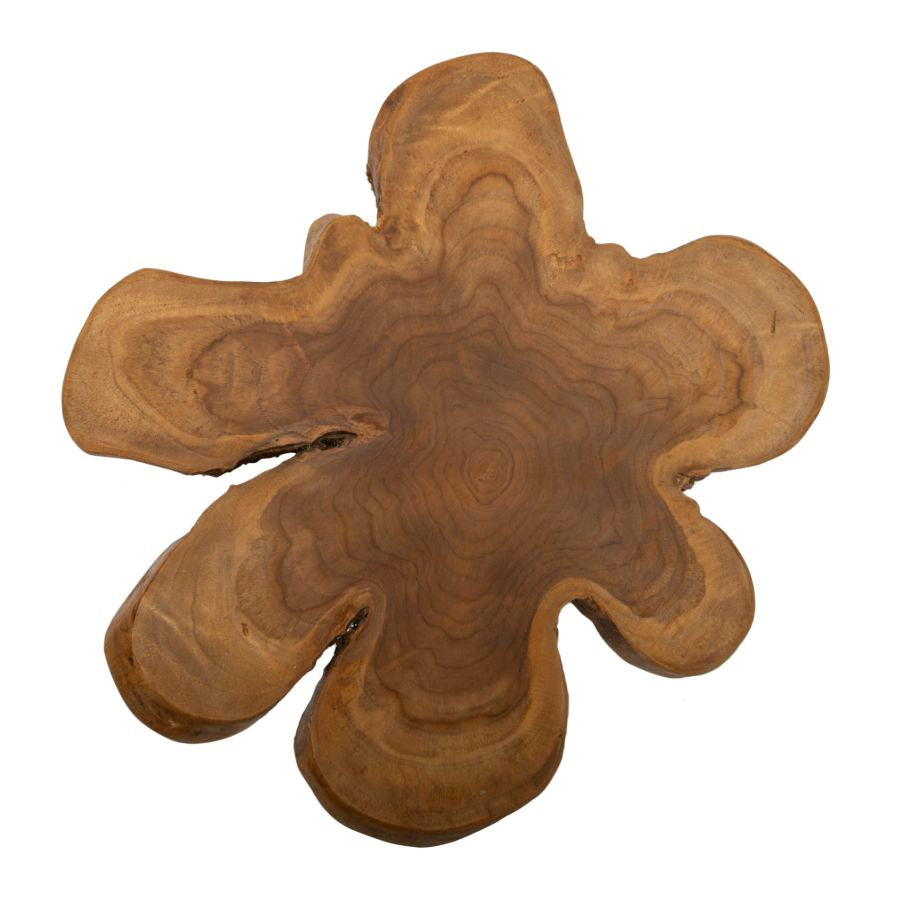 TAVOLINETTO BINTANG IN TEAK RIC. (PEZZI UNICI - NON RIP. IN SERIE) - FERRETTI