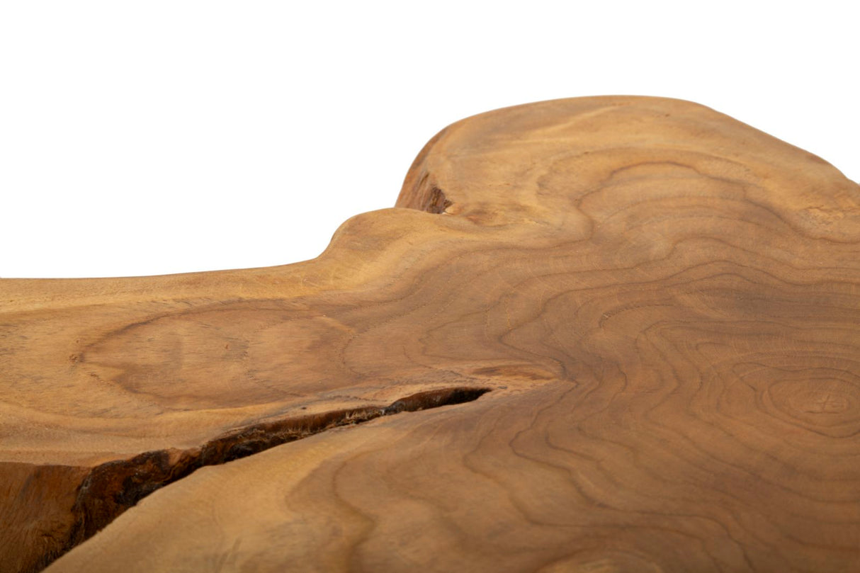 TAVOLINETTO BINTANG IN TEAK RIC. (PEZZI UNICI - NON RIP. IN SERIE) - FERRETTI