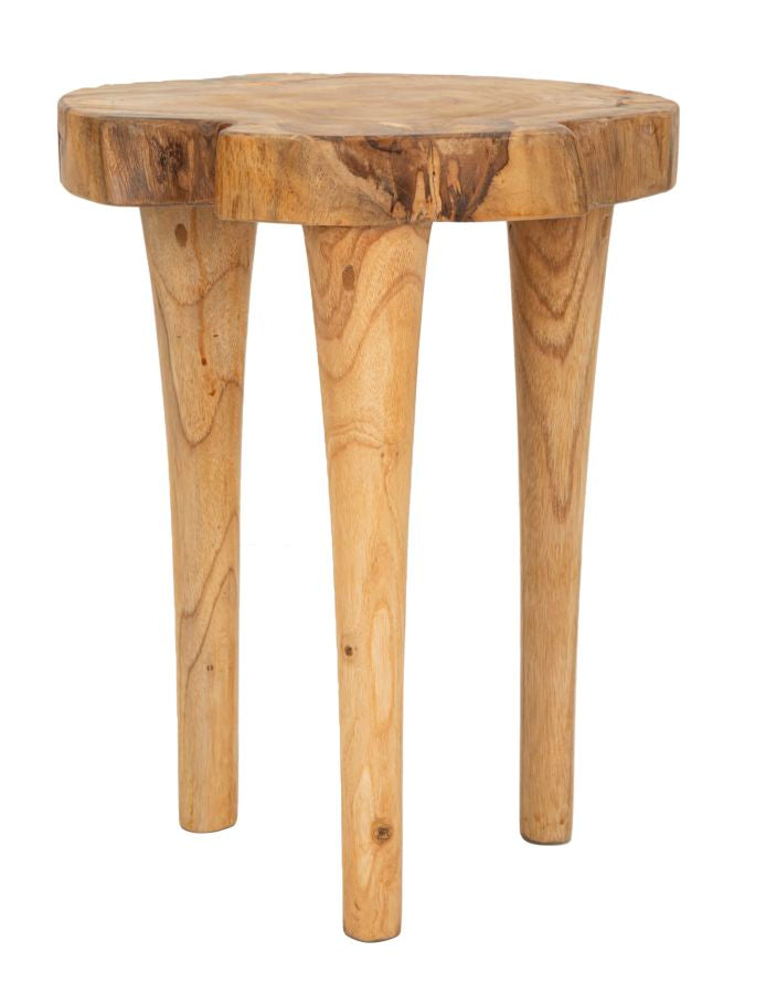 SGABELLO KURSI IN TEAK RICICLATO (PEZZI UNICI - NON RIP. IN SERIE) - FERRETTI