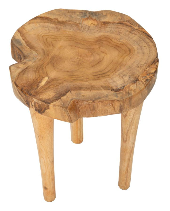 SGABELLO KURSI IN TEAK RICICLATO (PEZZI UNICI - NON RIP. IN SERIE) - FERRETTI