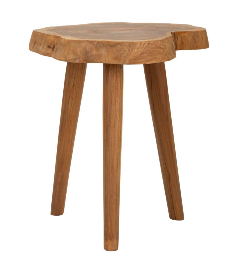 SGABELLO BUDUT IN TEAK RICICLATO (PEZZI UNICI - NON RIP. IN SERIE) - FERRETTI