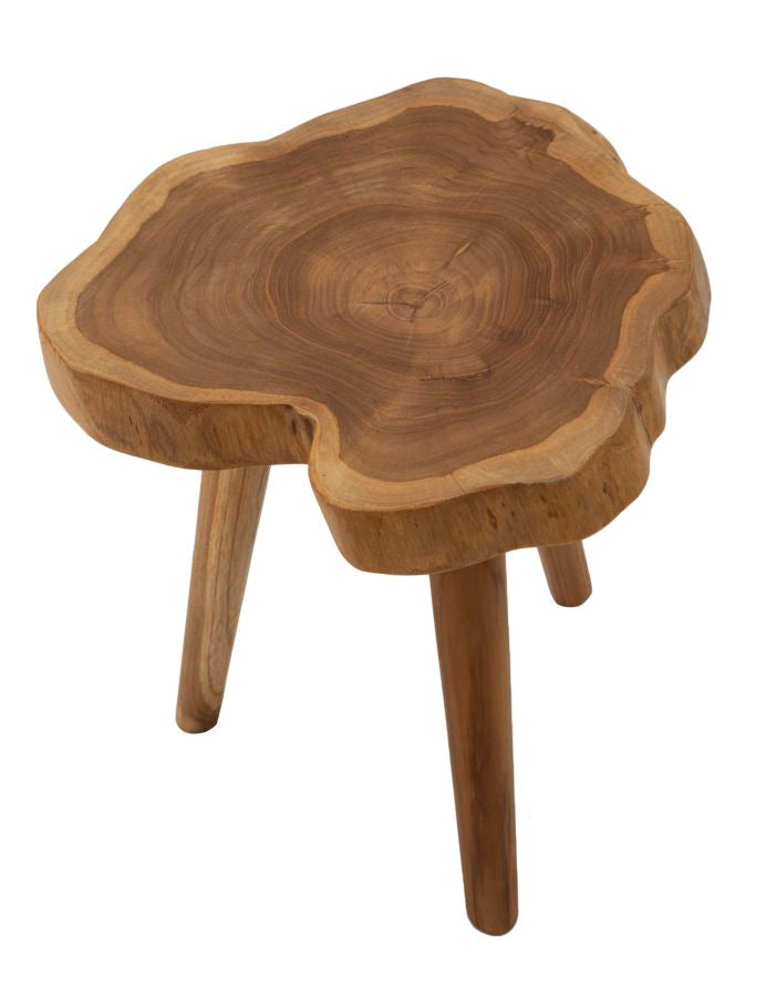 SGABELLO BUDUT IN TEAK RICICLATO (PEZZI UNICI - NON RIP. IN SERIE) - FERRETTI