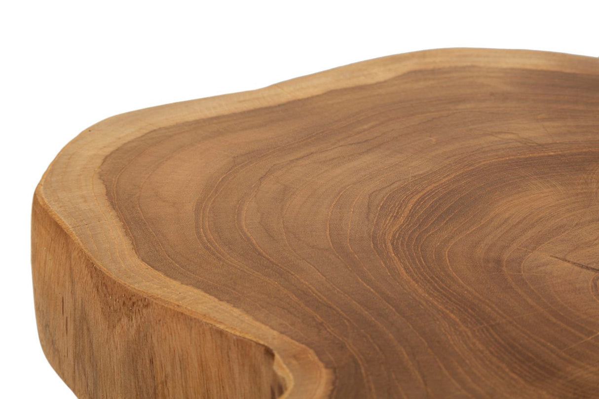 SGABELLO BUDUT IN TEAK RICICLATO (PEZZI UNICI - NON RIP. IN SERIE) - FERRETTI