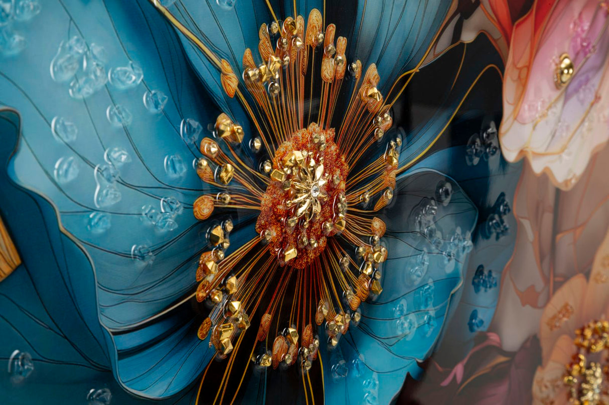 DIPINTO SU TELA LACCATO NARCY -A- C/CORNICE - FERRETTI