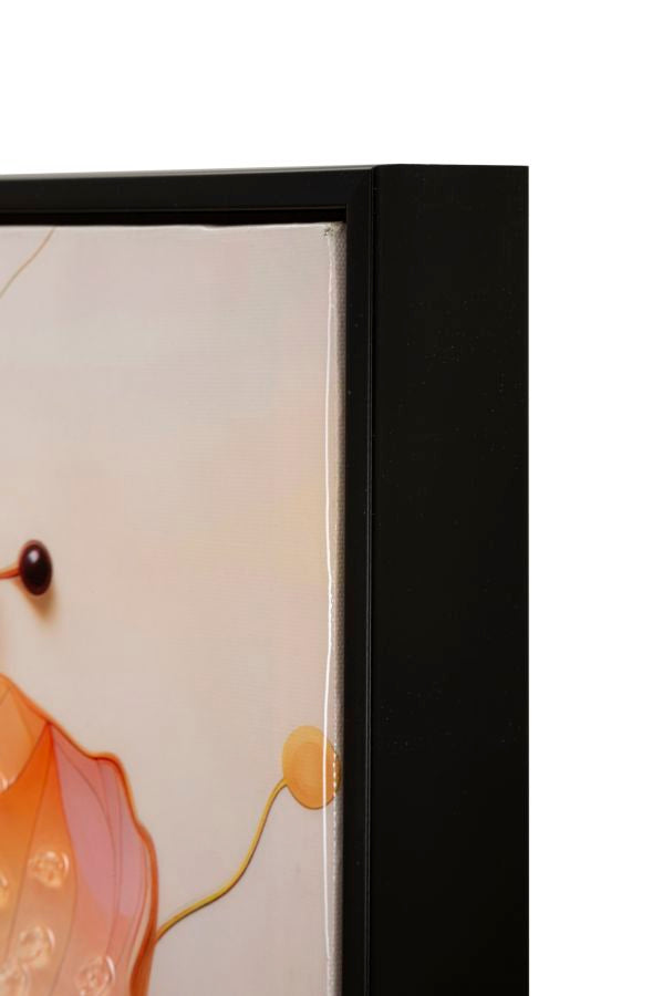 DIPINTO SU TELA LACCATO NARCY -A- C/CORNICE - FERRETTI