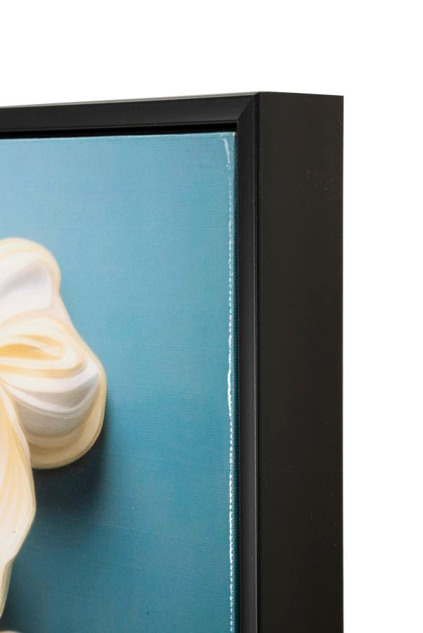 DIPINTO SU TELA LACCATO NARCY -B- C/CORNICE - FERRETTI