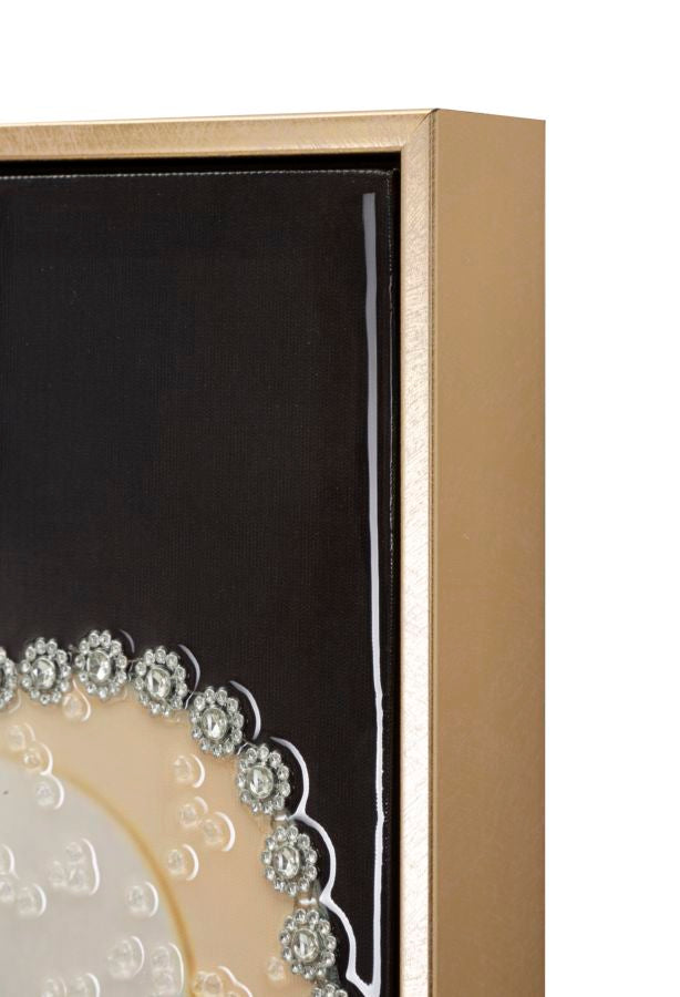 DIPINTO SU TELA LACCATO WIEN HAT -A- C/CORNICE - FERRETTI