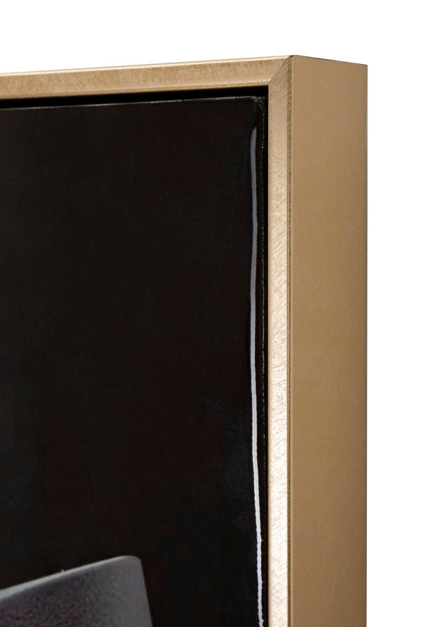 DIPINTO SU TELA LACCATO WIEN HAT -B- C/CORNICE - FERRETTI