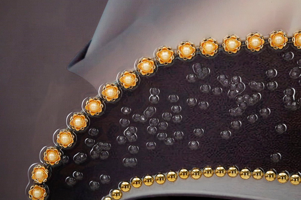 DIPINTO SU TELA LACCATO WIEN HAT -B- C/CORNICE - FERRETTI