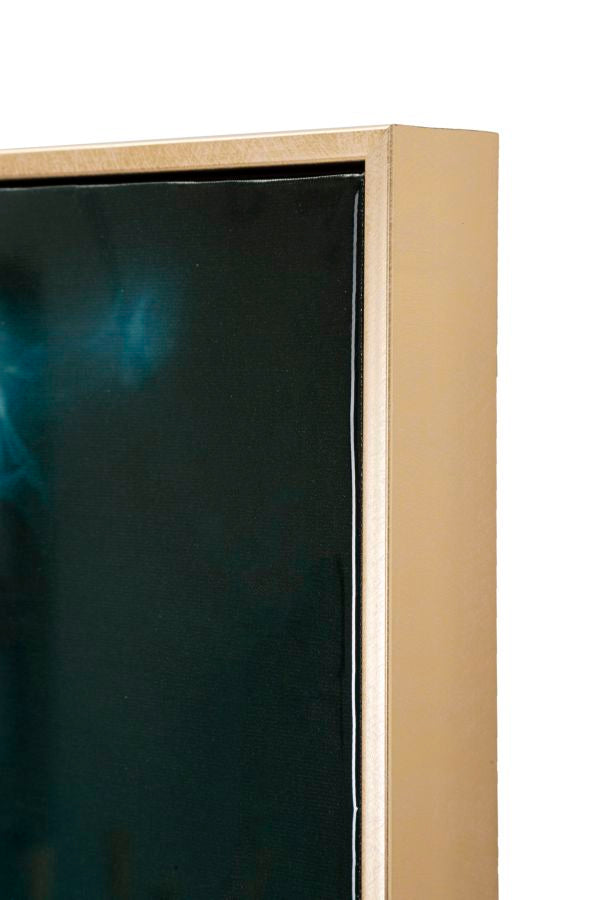 DIPINTO SU TELA LACCATO KONGY -B- C/CORNICE - FERRETTI