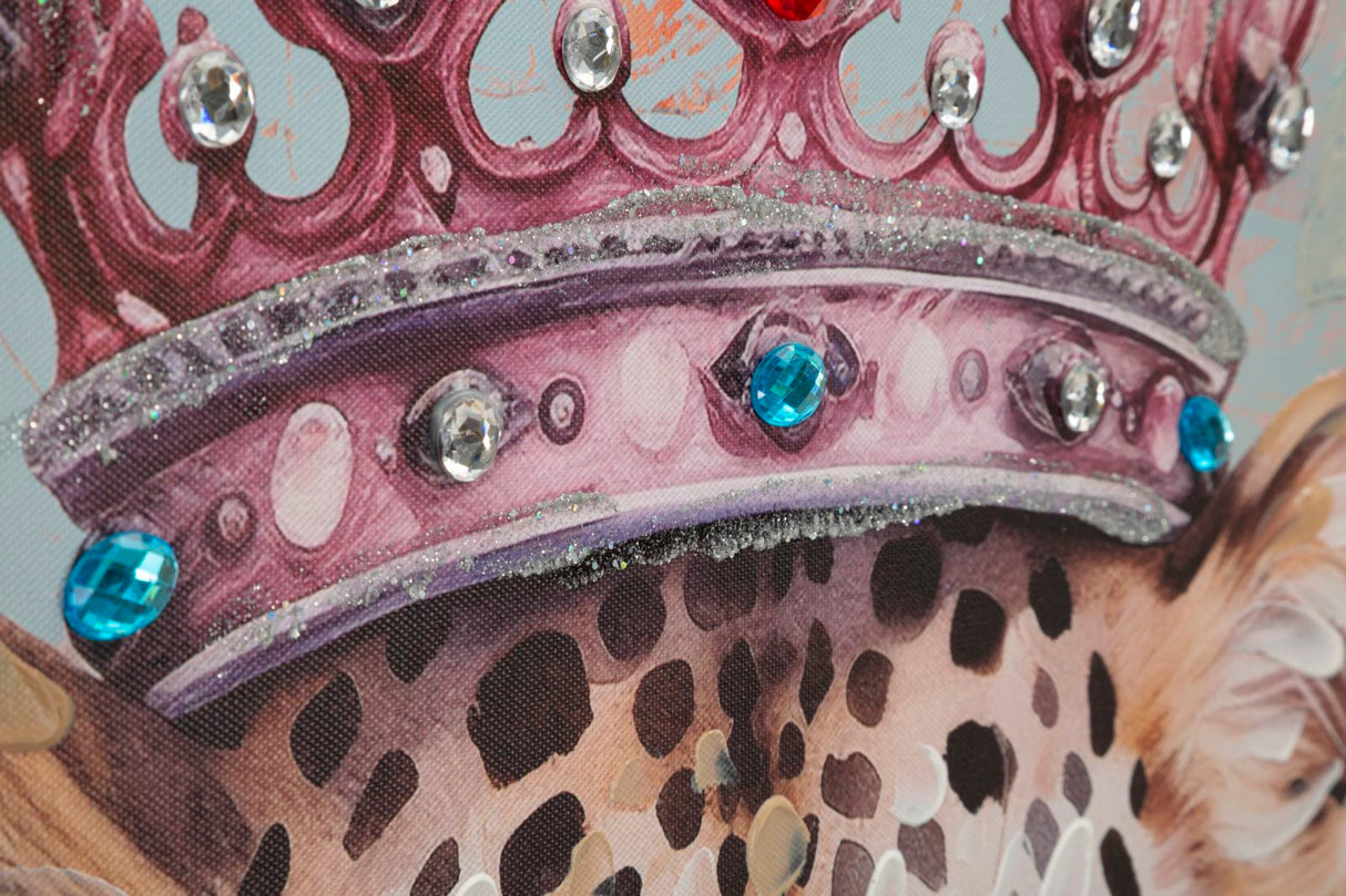 DIPINTO SU TELA KING -B- C/CORNICE - FERRETTI