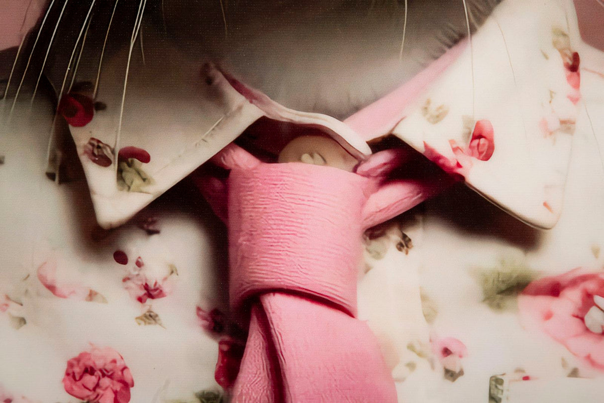 DIPINTO SU TELA LACCATO BUNNY C/CORNICE - FERRETTI