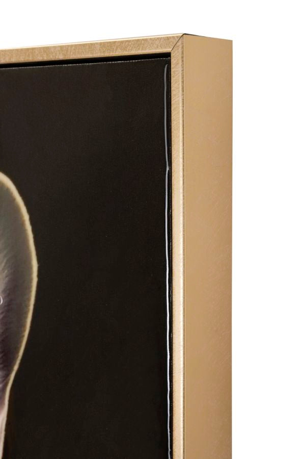 DIPINTO SU TELA LACCATO BULLY C/CORNICE - FERRETTI